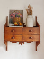 Antique Still Life Flower Basket Oil Painting on Board