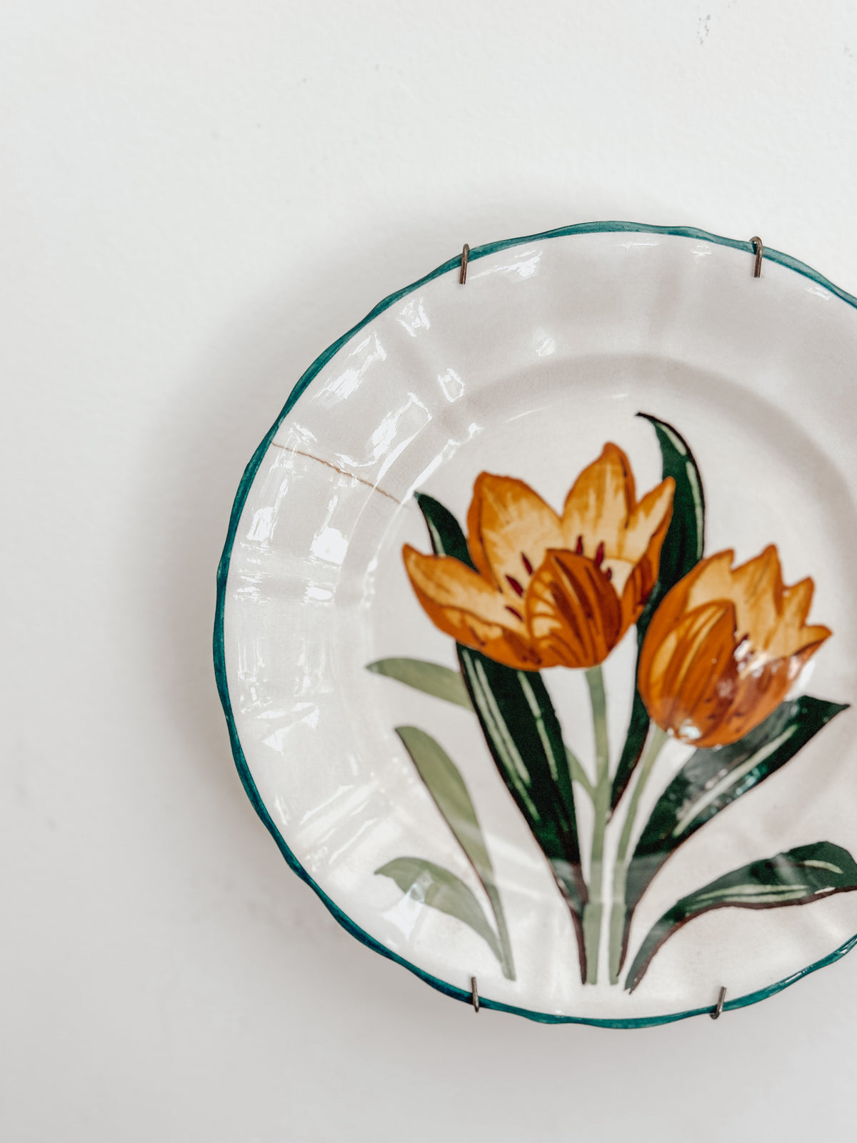 Vintage Villeroy & Boch Yellow Tulip Dishes