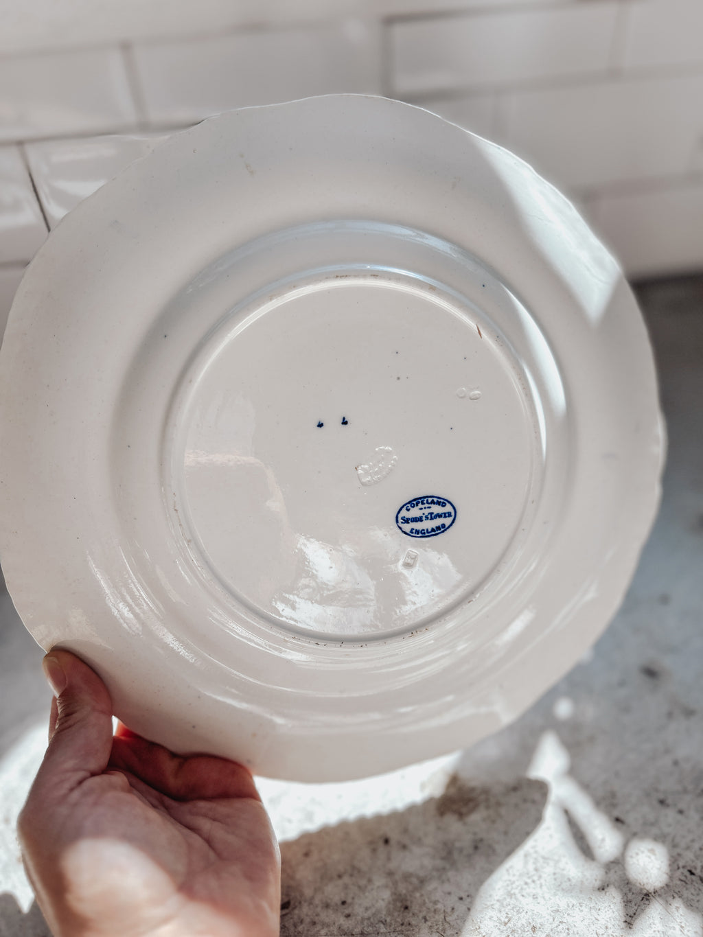 Vintage Copeland Spode’s Tower Dish