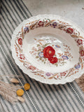 Vintage Wedgewood Floral Serving Bowl