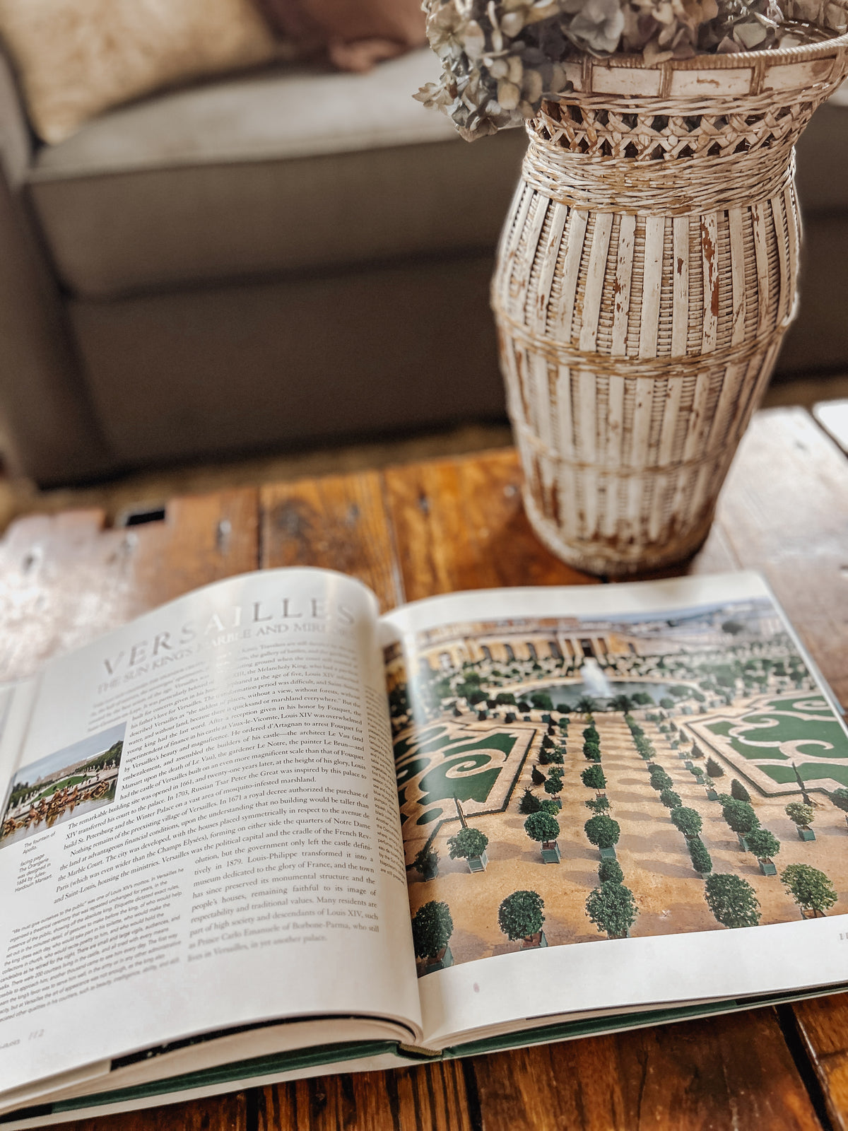 Vintage France Coffee Table Book