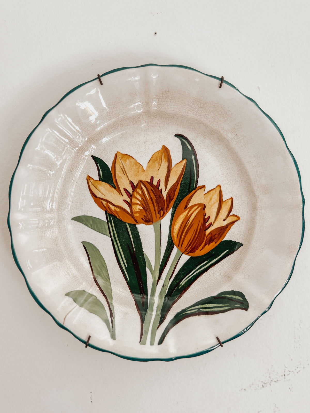 Vintage Villeroy & Boch Yellow Tulip Dishes