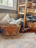 Vintage Hand Woven Tribal Basket