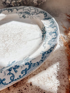 Antique Furnivals Versailles Blue & White Platter