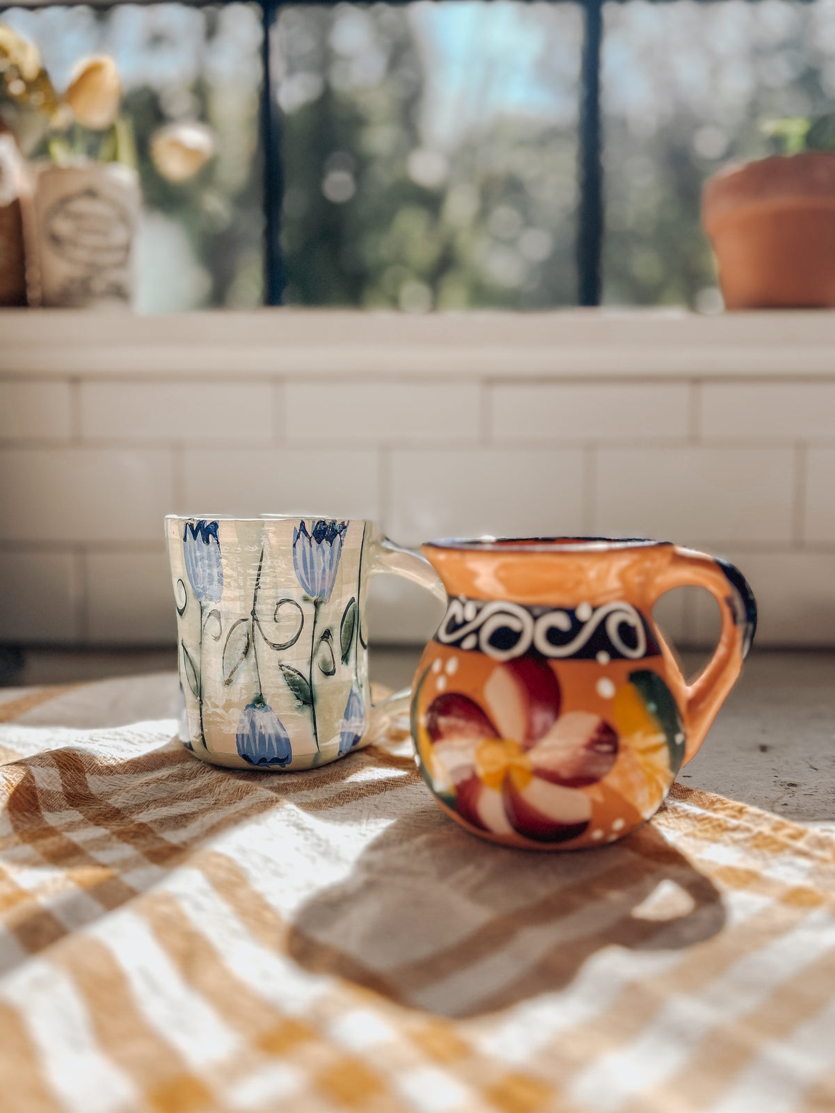 Floral Mugs
